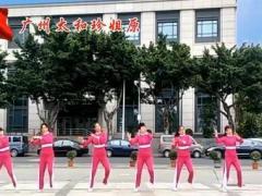 广州太和珍姐广场舞《中国节拍》背面演示及分解教学 编舞珍姐