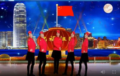 南昌双港映山红广场舞《厉害了我的国》水兵舞 背面演示及分解教学