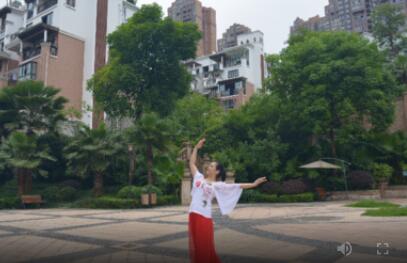 重庆红红广场舞《红枣树》原创形体舞 背面演示及分解教学 编舞红红