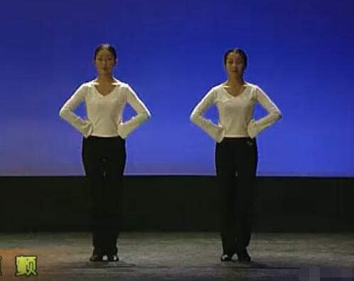 岚萱广场舞北舞藏族舞蹈女班教材 背面演示及分解教学