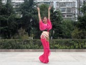 玉米广场舞一起跳吧 印度舞 附分解动作教学 原创编舞玉米