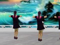 蓝天云广场舞我们的南海 活力健身舞 附分解动作教学 原创编舞刘荣