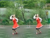 幸福天天广场舞火红的萨日朗 附分解动作教学 原创编舞沚水