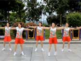 沅陵燕子广场舞我的中国红 恰恰舞 附分解动作教学 原创编舞燕子