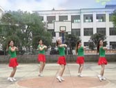 湘湘广场舞传递正能量 附分解动作教学 原创编舞春天