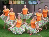 杨丽萍广场舞情为何物 大众韵律舞 附分解动作教学 原创编舞杨丽萍