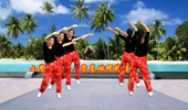  小慧广场舞《大风歌》嘹亮动听网红弹跳32步舞蹈含分解教学
