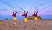 广场舞《最美姑娘》舞蹈优美歌声悠扬双人蒙古族舞蹈