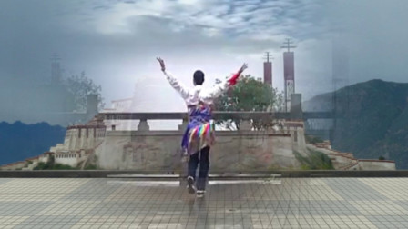 欢快的健身藏族舞蹈《阳光下的儿女们》有活力好看