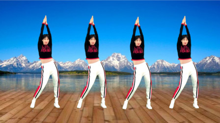 阿采原创广场舞一首《武汉加油》唱出大家心声弹跳健身舞更强身健体