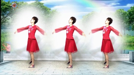 笑春风老师原创现代舞《黄金一笑》正面演示2017年最新广场舞