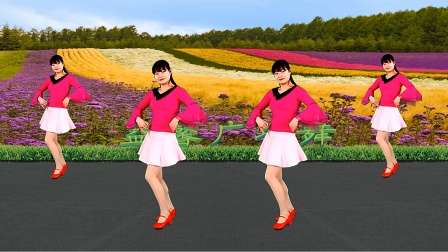 益馨广场舞广场舞《白卡白卡》时尚摆胯16步简单动感跳美舞