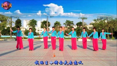 澄海春风健身队《北国之春》动作分解笑春风2017年最新原创广场舞