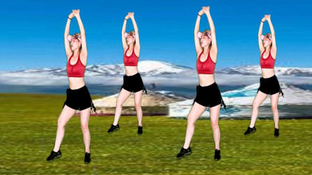 健身舞《慢摇JD舞曲》经典动感舞曲动作热减肥