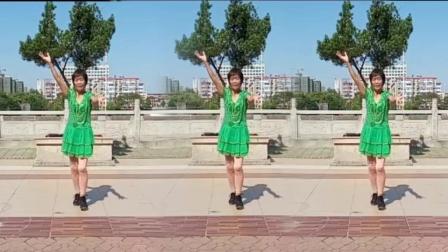 团队演出《丰收中国》喜庆的舞蹈团队变形适合演出的广场舞