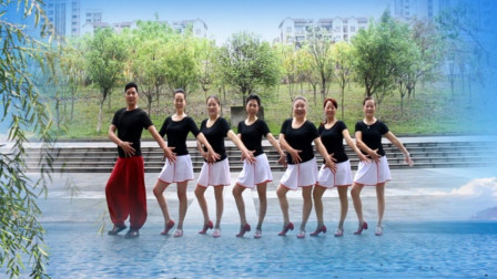 团队合作一首经典的藏族舞蹈完整版《雪域爱人》