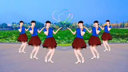 益馨广场舞《妹妹来看我》最近忒火的舞曲还有一支时尚的32步舞蹈含分解教学