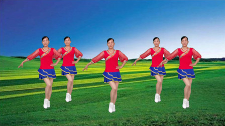24玫香广场舞原创《醉红尘》正背面舞蹈含分解教学