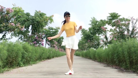 新生代广场舞最新网络歌曲《桥边的小姑娘》64步网红鬼步舞