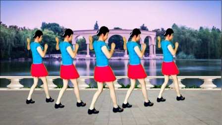 广场舞《红歌连唱》七十年代流行金曲经典回味舞步简单易学
