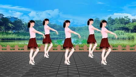 益馨广场舞《你莫走》流行网红步子舞时尚大方美美哒