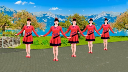 益馨广场舞《情花毒》歌嗨嗨舞美美简单32步快乐跳起来