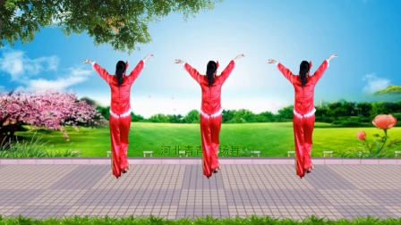 经典老歌广场舞及教学花球舞《大中国》大气飞扬32步动感优美