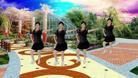 团队广场舞【一湖清水】美女们队形伞舞柔美漂亮