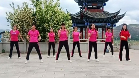 广场舞《十送红军》单人水兵舞教学8月流行