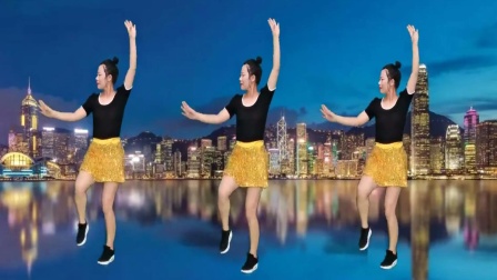 广场舞《DJ相约北京》32步背面脚步清晰简单易学