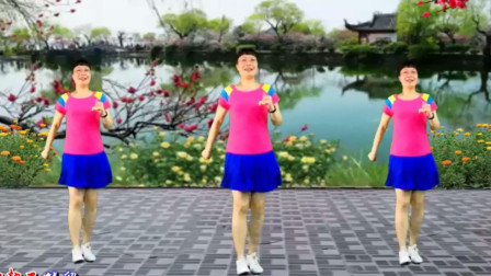 黄秋萍广场舞《草原绿了》原创现代恰恰舞32步教学