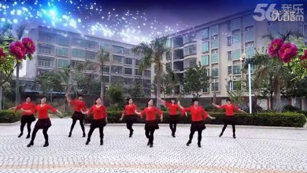 里湖邂逅广场舞《火火的中国风》广场舞蹈视频大全