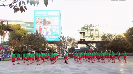 阿中中广场舞《我爱的中国》原创演教背糖豆网广场舞视频大全