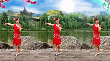安徽滁州恋红颜广场舞小琴《灰姑娘》网红歌曲32步教学
