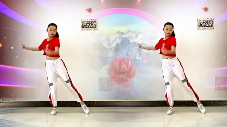 沁爱广场舞《吉祥永远陪伴你》入门级藏族舞表演教学