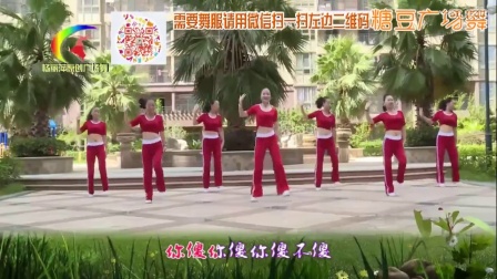 糖豆广场舞课堂第二季杨丽萍广场舞《走过咖啡屋》双人对跳恰恰舞