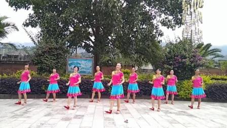 简单好学的大众健身舞蹈广场舞《最美的中国》