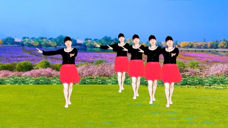益馨广场舞高清广场舞《欢喜就好》网红32步恰恰舞蹈含分解教学