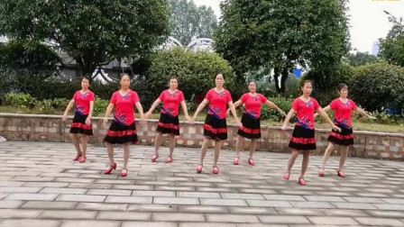 网红时尚流行大众健身广场舞【如果爱情可以百度】