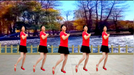 32步广场舞《六口茶》百听不厌的经典老歌舞步简单欢快一看就会
