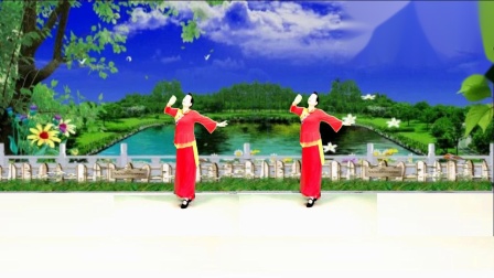 杭州依依广场舞《在那桃花盛开的地方》原创舞蹈含分解教学