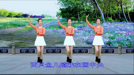 热门广场舞《三月里的小雨》经典老歌新跳32步清新脱俗