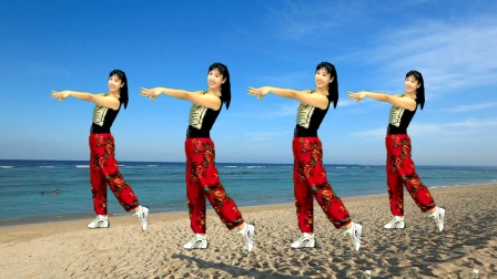 阿采原创广场舞火爆舞蹈教学《将军剑》支持新疆32步跳出正能量