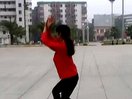 博白廖弟广场舞 春天的故事（反面）教学视频 背面演示