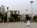 博白廖弟广场舞 我的九寨（反面）教学视频 背面演示