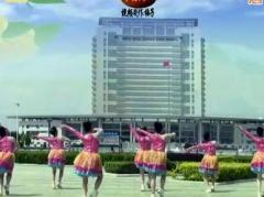 刘荣广场舞情在草原飞 原创附正反面口令分解动作教学和背面演示